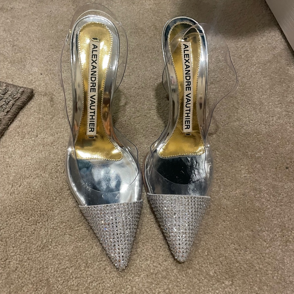 Alexander’s Vauthier shoes